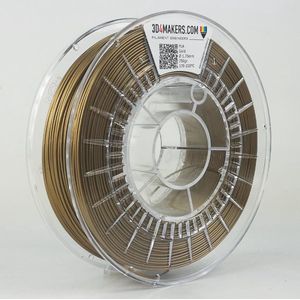 3D4Makers - PLA Filament - 1.75mm - 750 gram - Gold