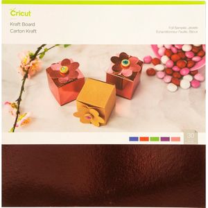 Cricut Kraftkarton Folie 30x30cm - Jewels (20 vellen)