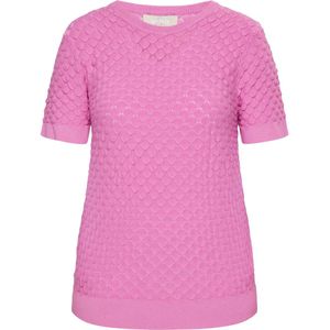 Trui - Effen - Slanke Pasvorm - Kwartmouw - Normale Lengte - Viscose