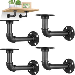 Wandrek voor kinderen voordeelset van 2 - 60 cm - wit - massief hout - zwevende plank - boekenrek - muur tijdschrift kinderkamer slaapkamer keuken wandrek