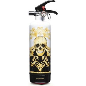 Fire-Art Baroque Skull Design Brandblusser