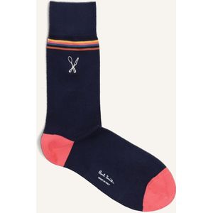 PS By Paul Smith - MEN Sock Archie Cutlery - Huissokken - Donkerblauw - Katoen