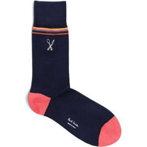 Paul Smith Men Sock Archie Cutlery Sokken Heren - Blauw - Maat 40-46