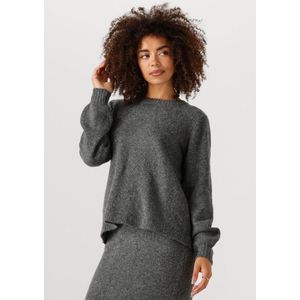 Moves Asla Knit 2579 Truien & vesten Dames - Sweater - Hoodie - Vest- Grijs - Maat XL