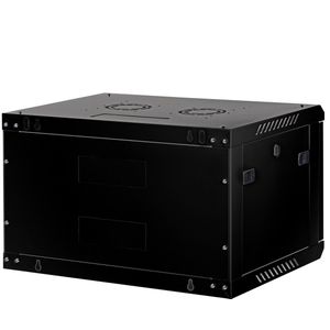 Roline - Basic Plus - Wandkast - Zwart - 19 inch - 6HE