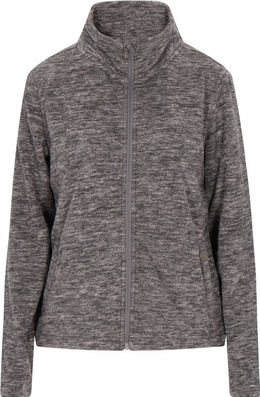 Dreimaster - Fleece Jas - Grijs Melange - Dames