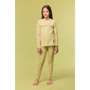 Woody pyjama dames - eend - streep - 242-10-PZG-Z/919 - maat M
