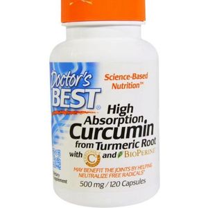 Doctor's Best - Curcumin C3 Complex met bioperine - 120 capsules