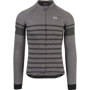 AGU Merino Fietsshirt Lange Mouwen SIX6 Heren - Grijze - M
