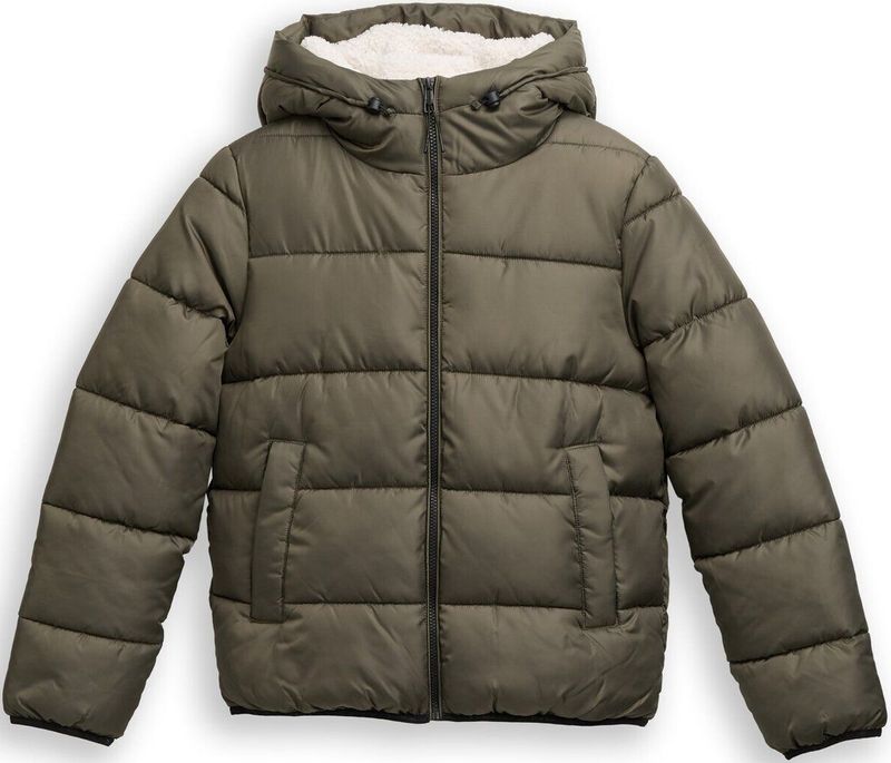 TOM TAILOR DENIM - Gewatteerde Jas - Olijfgroen - Winterjas