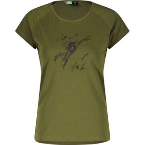 Scott Defined Dri T-shirt Met Korte Mouwen Groen M Vrouw