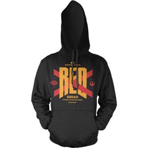 Merchandising STAR WARS 7 - Sweatshirt Red Squad Hoodies - Black (S)