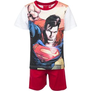 DC Superman - shortama - Rood - Maat 104 - 4 jaar
