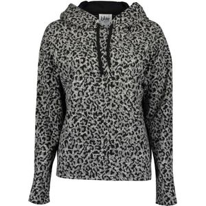 Blue Seven - 237115 - Hoody - Zwart/Wit/Grijs - Tijgerprint
