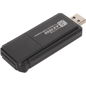 WiFi 6E USB-netwerkadapter - Draadloze Gigabit WiFi-kaart voor Desktop PC - 3000 Mbps, Tri-band 2.4G 5G 6G