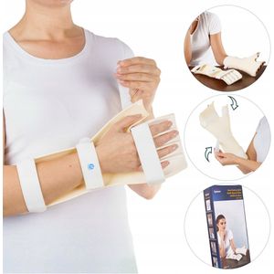 Nachtelijke polsbrace - polsontlastende spalk voor de hand