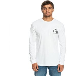 Quiksilver The Original Tee T-shirt Met Lange Mouwen Wit L Man