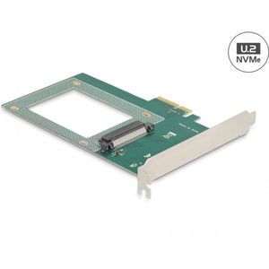Delock - Opslagcontroller - PCI Express x4 - NVMe - 2.5 inch