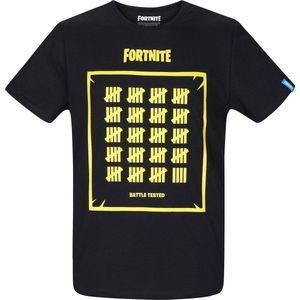 Fortnite T-shirt met korte mouw - zwart - Maat XXL