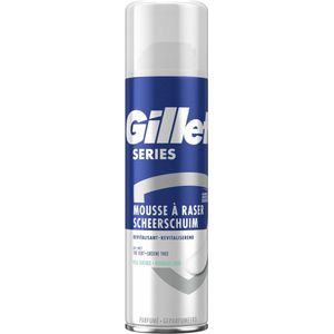 Gillette Series Revitaliserende Scheerschuim Met Groene Thee 250 ml