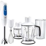 Braun MQ3045 Handmixer Aperitief wit / blauw - Staafmixer - Blauw - Wit