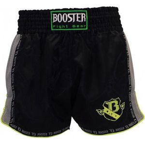 Booster - TBT Pro 4.30 - Kickboks Broekje - Zwart Groen - Muay Thai Kleding
