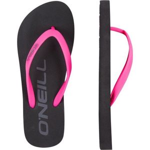 O'Neill - FG Logo Sandals - Teenslippers - Kinderen - Zwart/Roze - 9A9976-9010