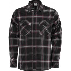 Fristads - 7421 MSF - Flanellen Overhemd - Zwart