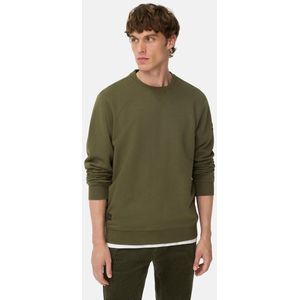 Camel Active - Sweatshirt - Bosgroen - Katoenmix
