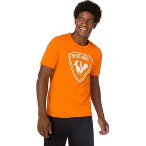 Rossignol Logo Rossi T-shirt Met Korte Mouwen Oranje M Man