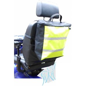 Rugleuningtas reflectie scootmobiel - tas voor scootmobiel - scootmobieltas