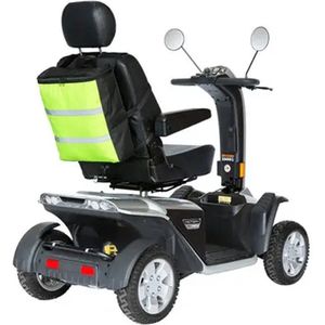 Rugleuningtas reflectie scootmobiel - tas voor scootmobiel - scootmobieltas