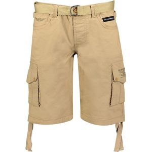 Geographical Norway Bermuda Met Riem Patrick Beige - XL