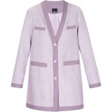 DreiMaster - Klassik - Tussenmantel - Lila - Donkerlila