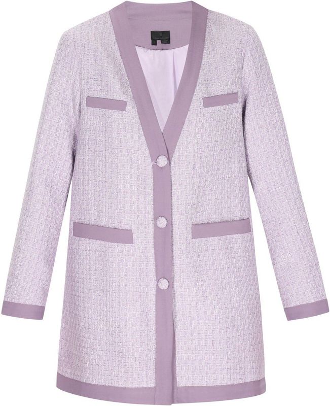 DreiMaster - Klassik - Tussenmantel - Lila - Donkerlila