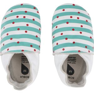 Bobux babyslofjes spots and stripes blue