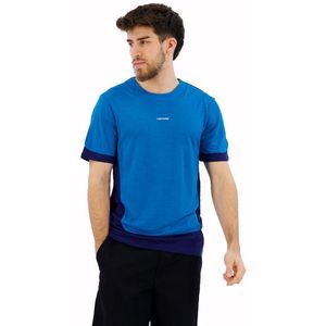 ZoneKnit T-shirt - Korte Mouwen - Blauw - Cool-Lite™-Stof