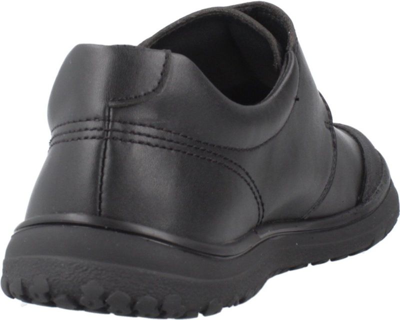 Pablosky Unisex Leader-Tech schoolmeisje met klittenbandsluiting, Zwart, 24 EU