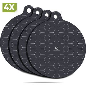 OMJMYY 4 stuks inductie-beschermmatten siliconen