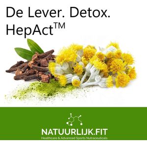 Natuurlijk.fit Leverformule HepAct Kruiden Formule 60 capsules plasticvrij verpakt
