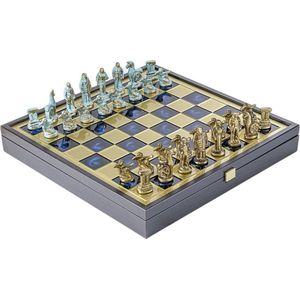 Yernea antieke schaakspel lederen schaakbord prachtige hars simulatie  schaakstukken karakter modelleren tafel games schaken - speelgoed online  kopen | De laagste prijs! | beslist.nl