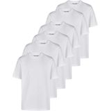 Jack & Jones - JACJEANS UNDERWEAR - T-shirt - Wit - Set van 6