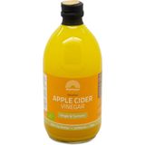 Mattisson - Biologische Apple Cider Vinegar (Appelazijn) - Gember & Kurkuma - Vegan & Biologisch Appel Azijn -500 ml