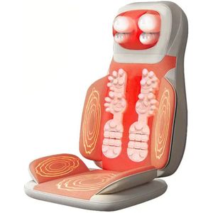 Massagekussen - Beige - Nekmassageapparaat - Ergonomisch Design - Verwarmde Massagefunctie