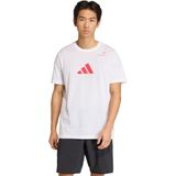 adidas Performance Padel Category Graphic T-shirt - Heren - Wit