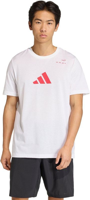 adidas Performance Padel Category Graphic T-shirt - Heren - Wit