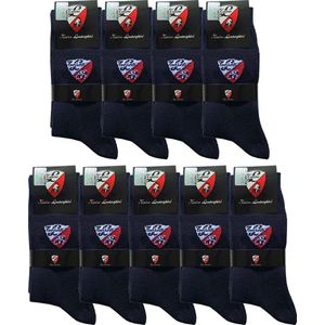 Lamborghini Originals - sokken - 9 paar - maat 39-42 - donkerblauw - sokken heren - Cadeau