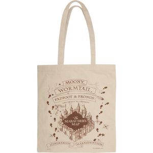 Cinereplicas Harry Potter - Marauder's Map Tote bag - Wit