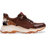 Hispanitas - ZHI254404 - Sneakers - Bruin - Leer - Veters - Casual