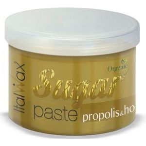 ItalWax Suikerpasta voor Harsen Zachte Honing & Propolis 500ml - Ideaal voor Gezicht & Lichaam